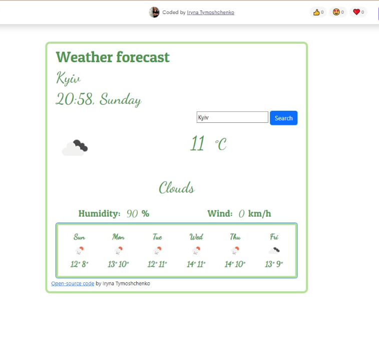 Weather Project